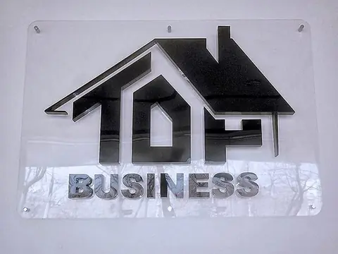 Интерьерная вывеска TOP Business