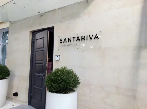 Фасадная табличка Santariva